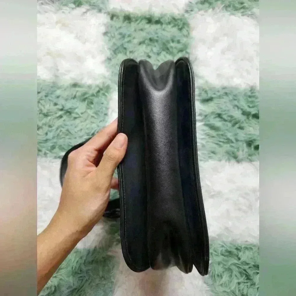 LIZ CLAIRBORNE Vintage Women's HANDBAG 1950s Mad Men Officecore - Picture 3 of 8